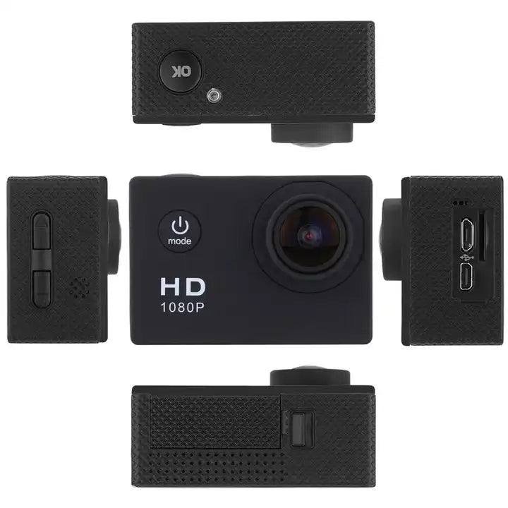 HD 1080P Waterproof Action Camera