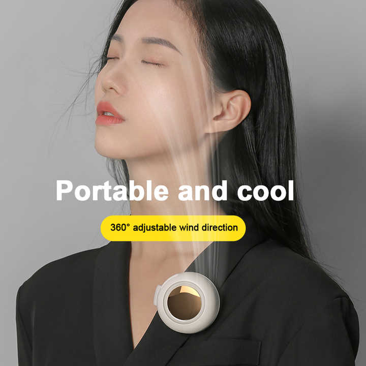 Mini Clip-On Portable Neck Fan