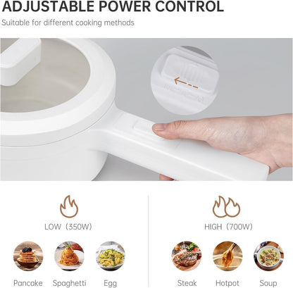 Electric Hot Pot with Steamer