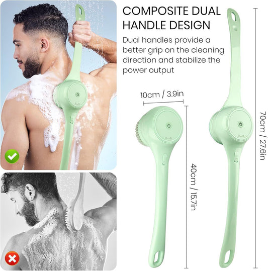 5-in-1 Electric Body & Back Shower Brush