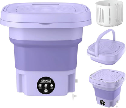 Foldable Mini Washing Machine for Small Laundry