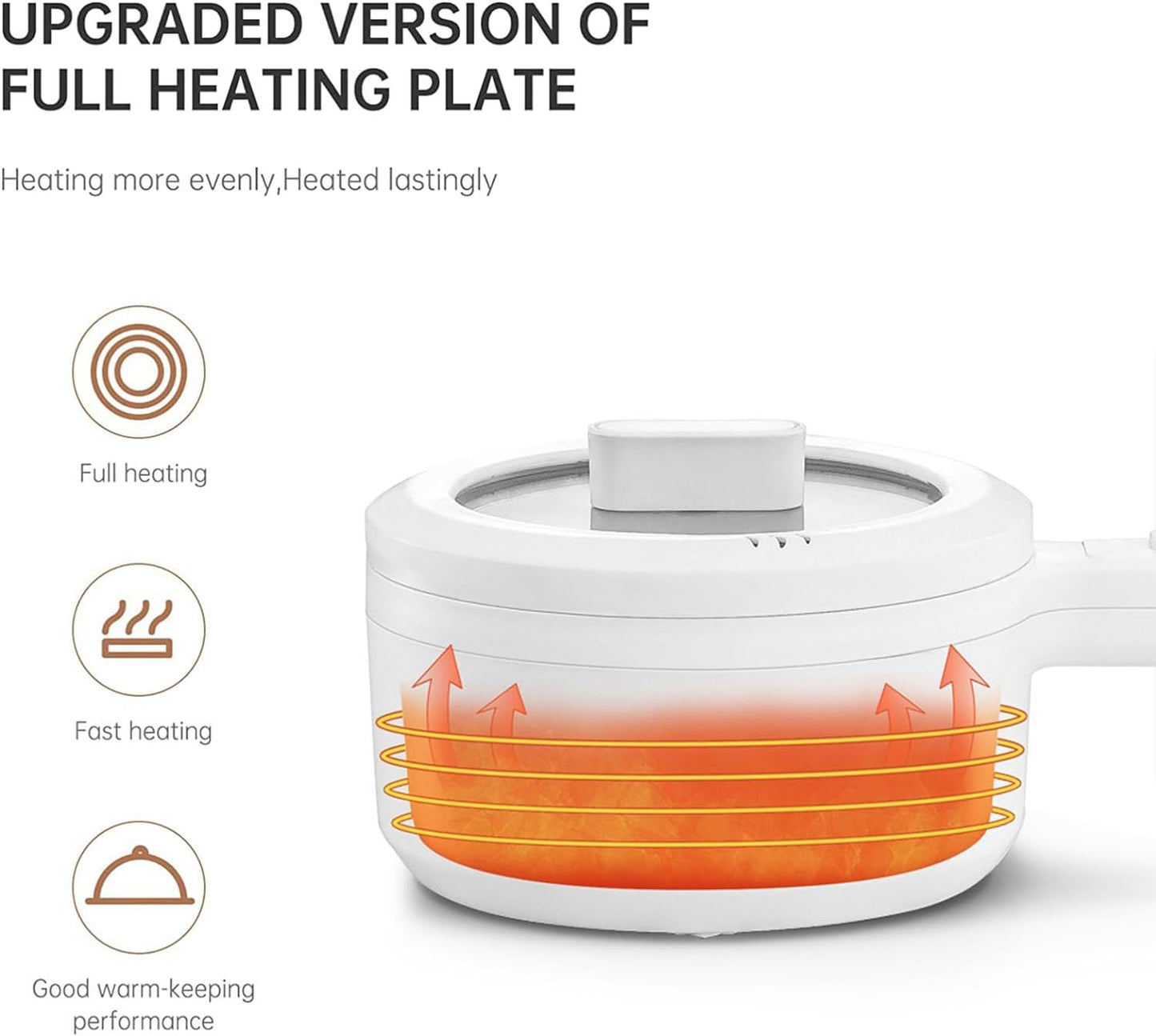 Electric Hot Pot with Steamer