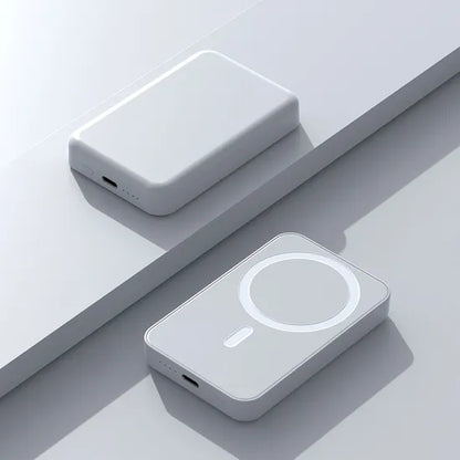 10,000mAh Magnetic Wireless Power Bank – Snap & Charge On the Go