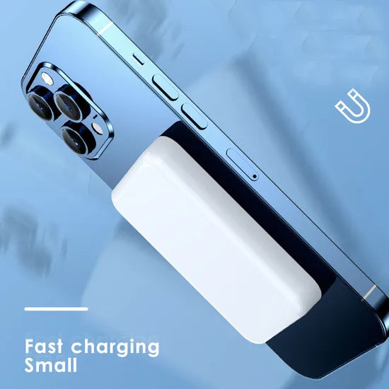 10,000mAh Magnetic Wireless Power Bank – Snap & Charge On the Go